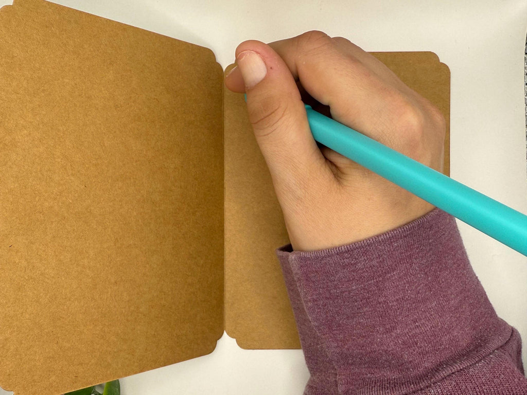 Handmade Welcome Baby Card: Green Stripes, Embossed, Rhinestones