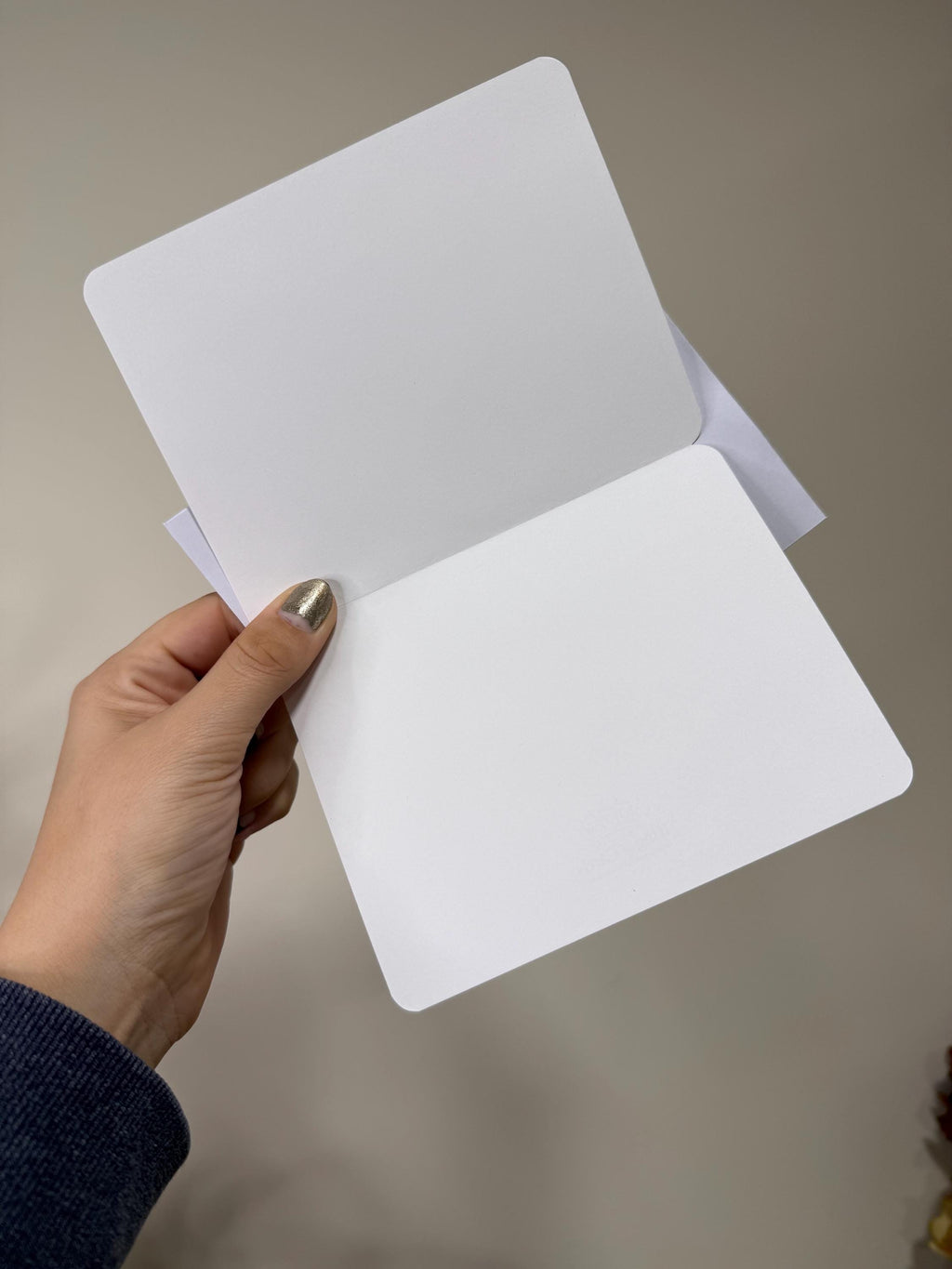 Groovy Hello Card | Handmade 70s Style Flower Greeting Card