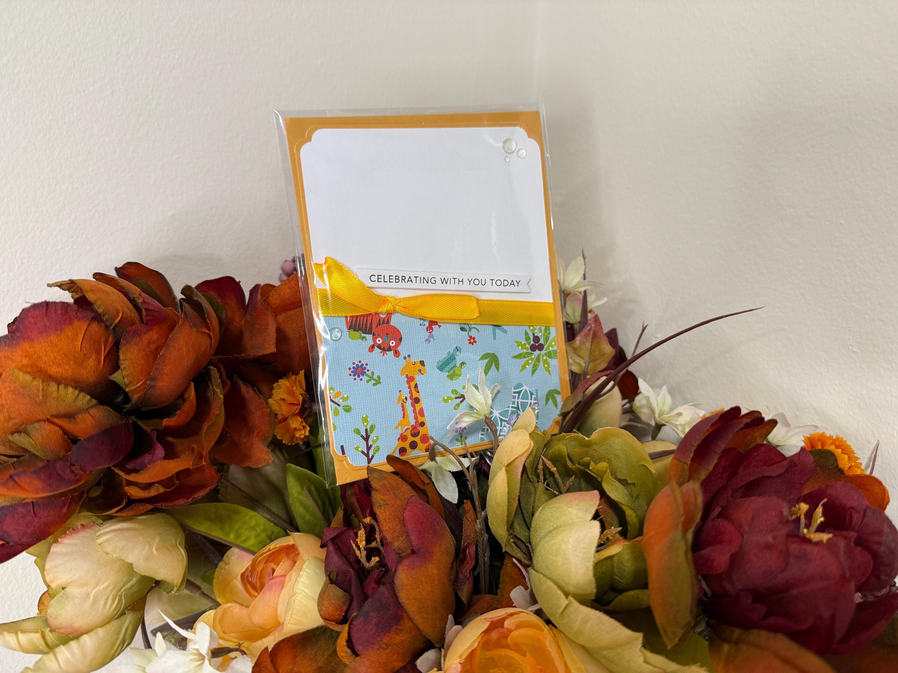 Welcome Little One | Handmade New Baby Greeting Card