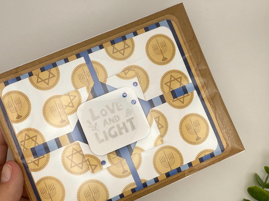 Hanukkah Wiggle Card | Love and Light Holiday Card