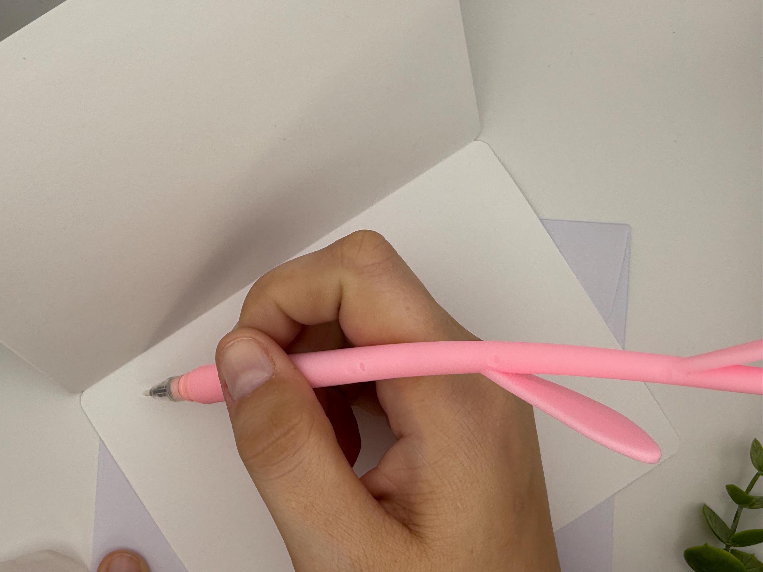 Merry & Bright Christmas Card | Handmade Shaker Holiday Card