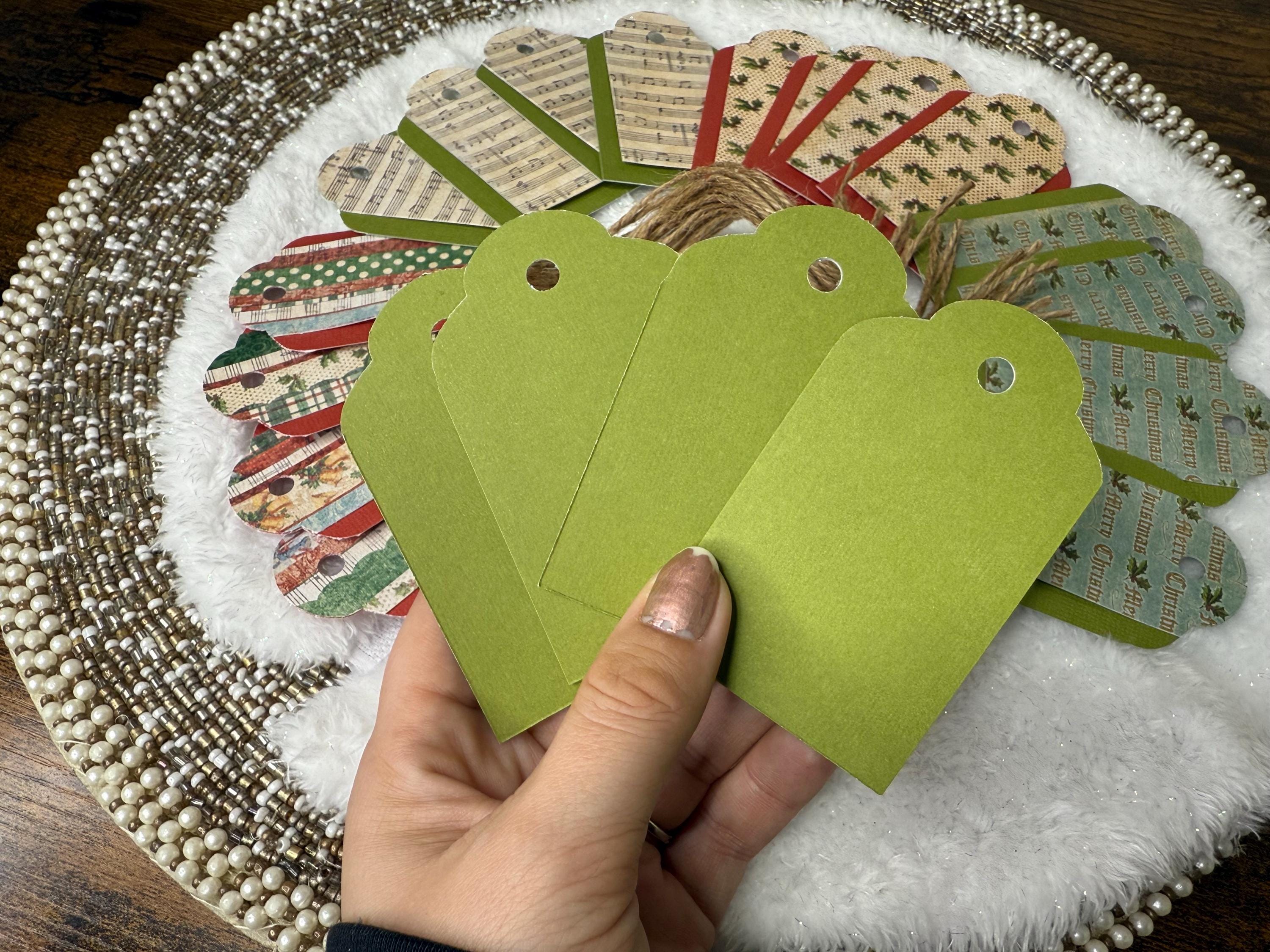 Classic Christmas Gift Tag 20 Pack | Handmade  Holiday Labels