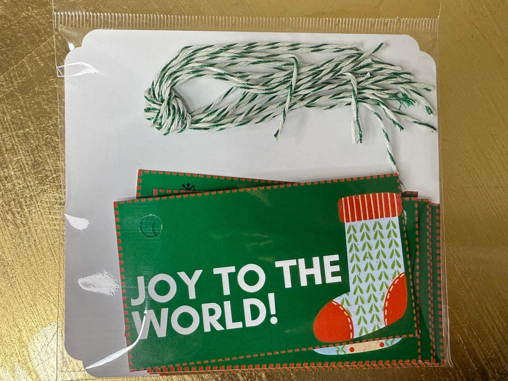 Handmade Christmas Gift Tag Set: Festive Holiday Labels