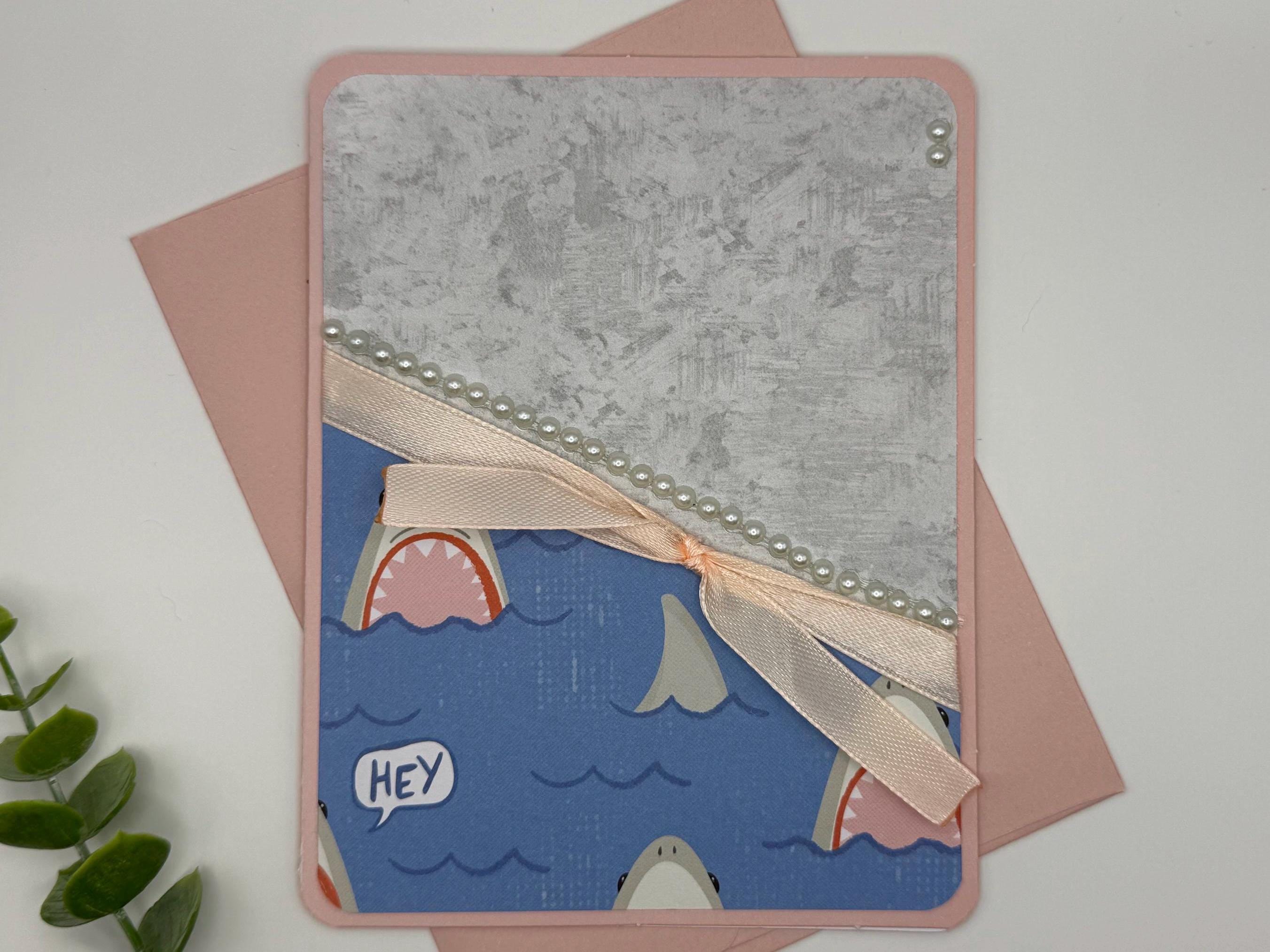 Funny Shark Card | Handmade Greeting Card