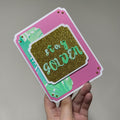 Sassy Handmade Glitter Greeting Card