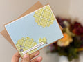 Friend Greeting Card | Handmade Plaid Bow Card