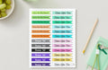Printable Mixed Sentiment Flags | Digital Item