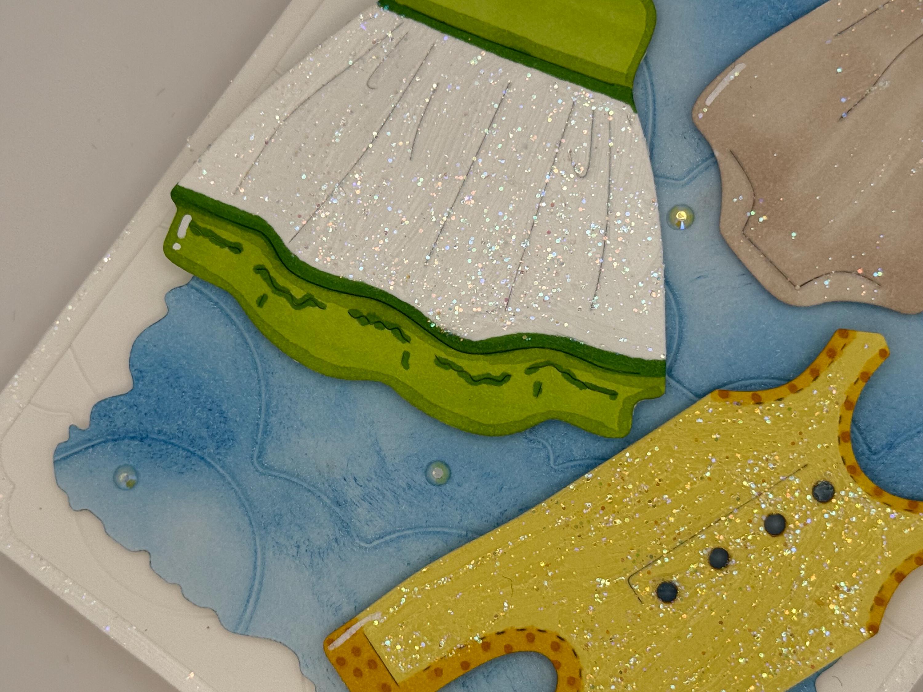 Your Laundry Just Got Cuter | Handmade New Baby Greeting Card