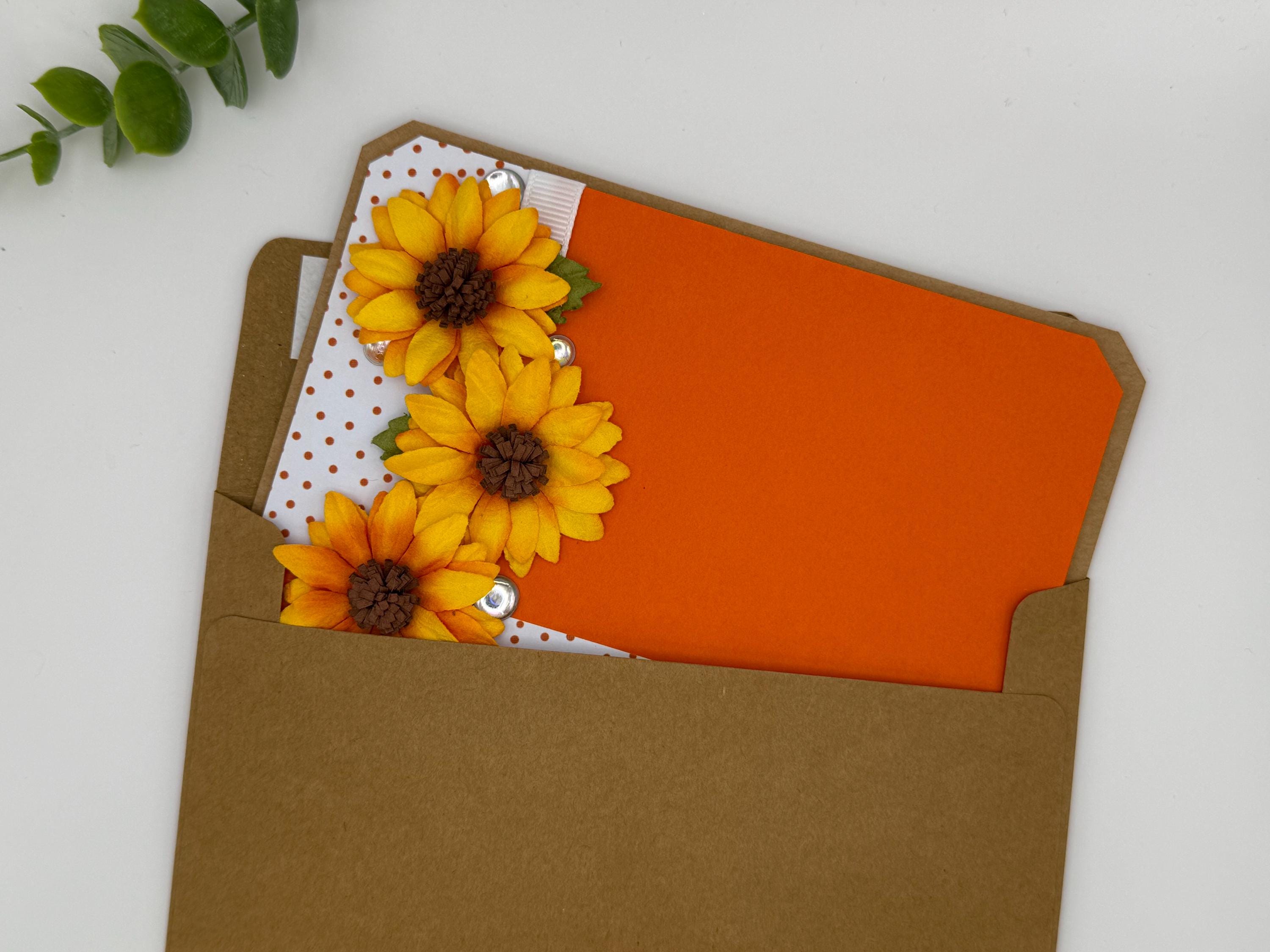 Thinking of You | Handmade Sunflower Greeting Card