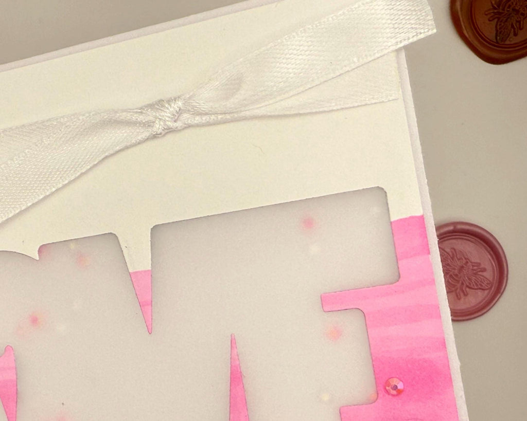 Handmade Love Shaker Card | Interactive Valentine's Day Greeting