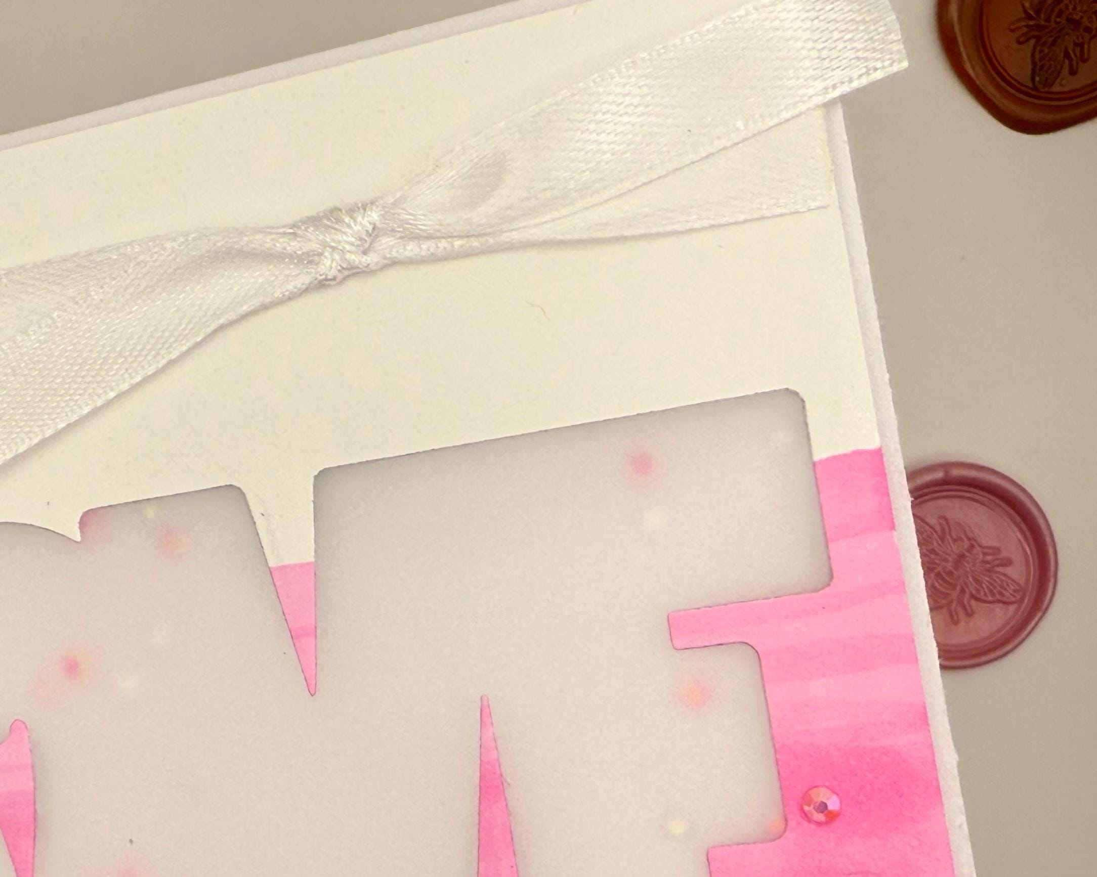 Handmade Love Shaker Card | Interactive Valentine's Day Greeting