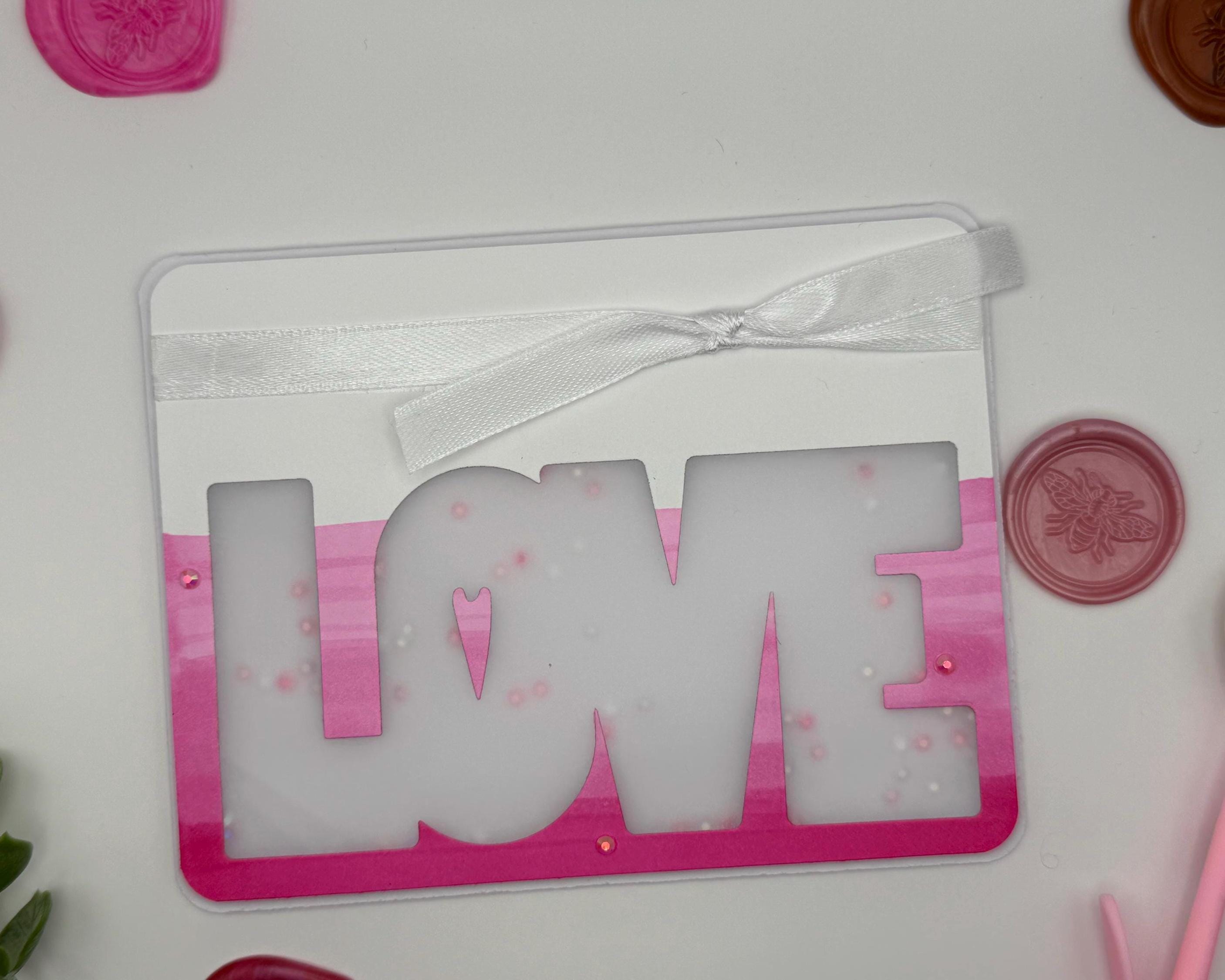 Handmade Love Shaker Card | Interactive Valentine's Day Greeting