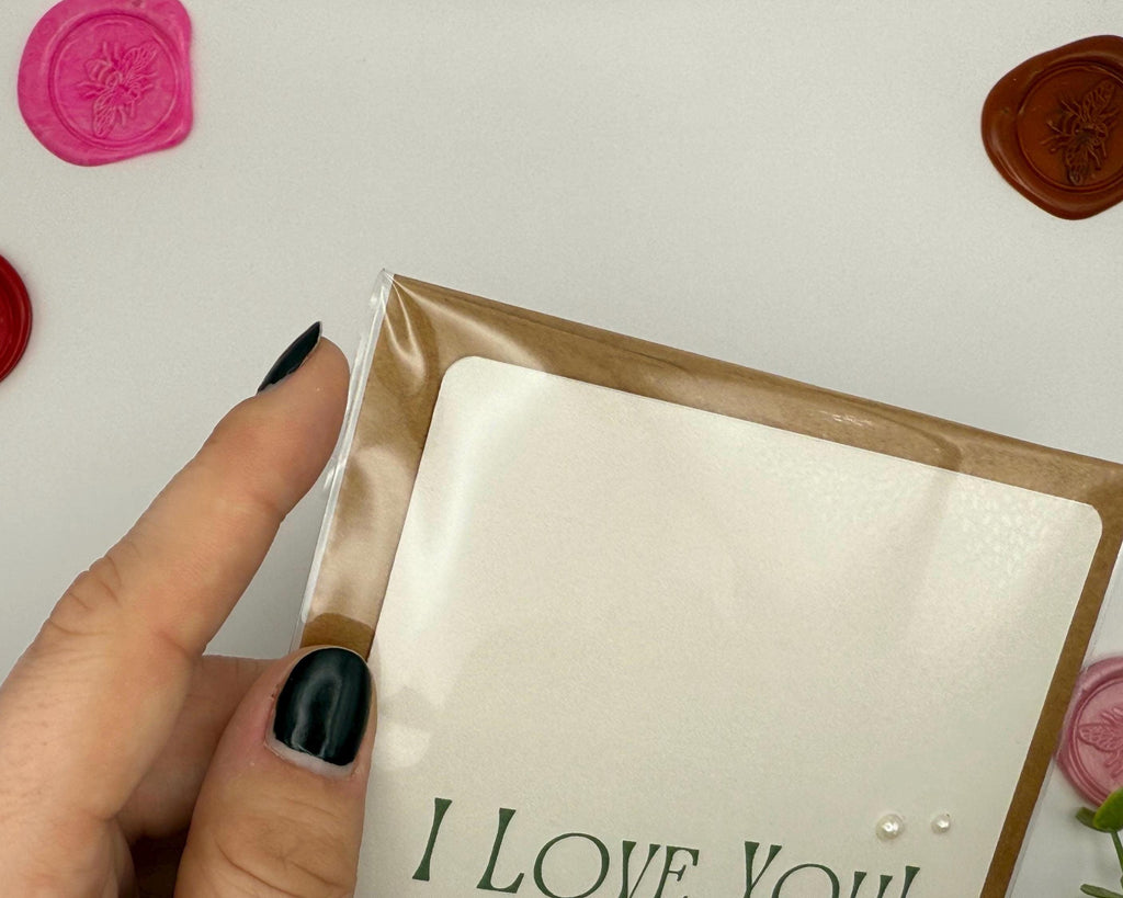 Funny Valentine Card | Snarky I Love You Card