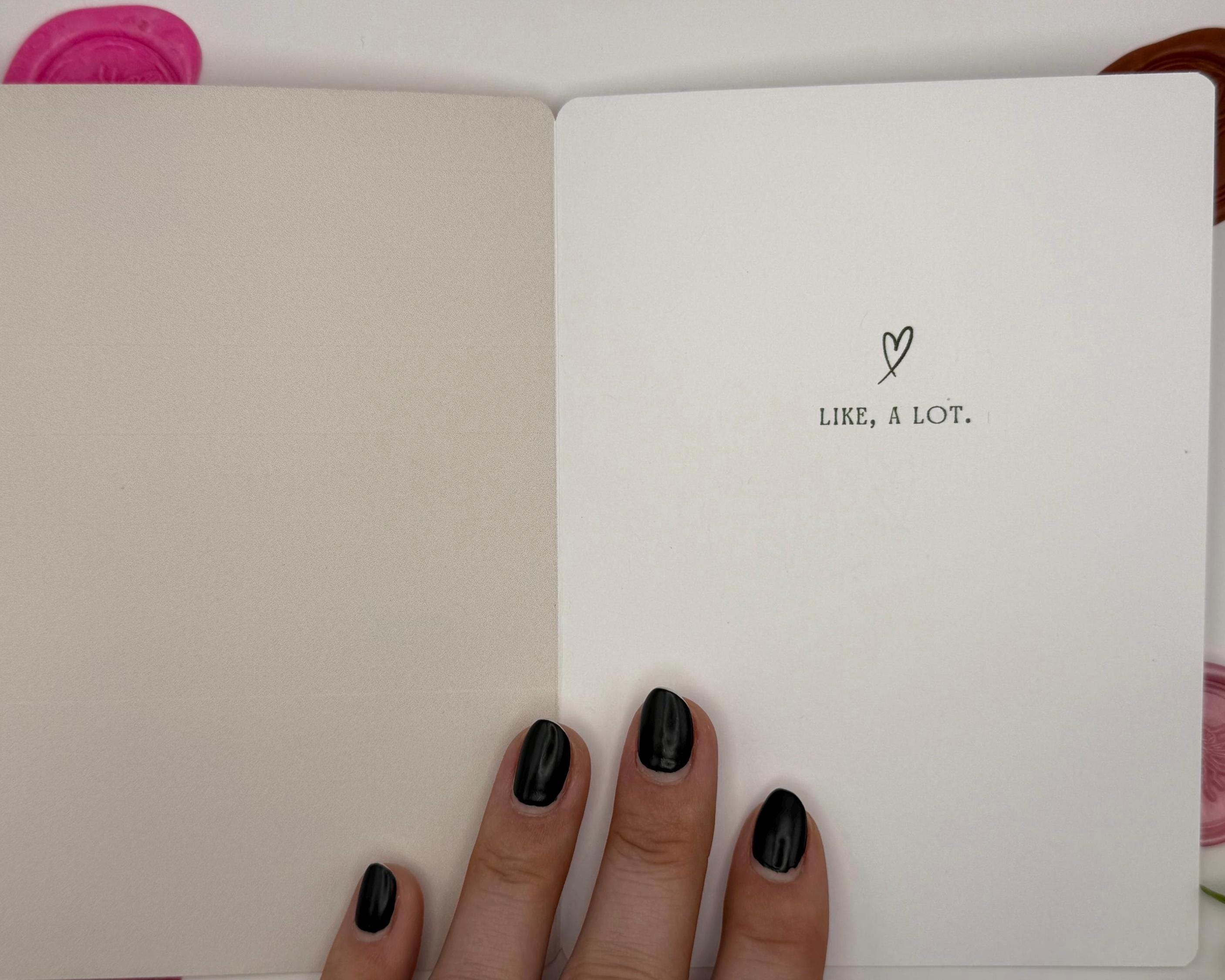 Funny Valentine Card | Snarky I Love You Card