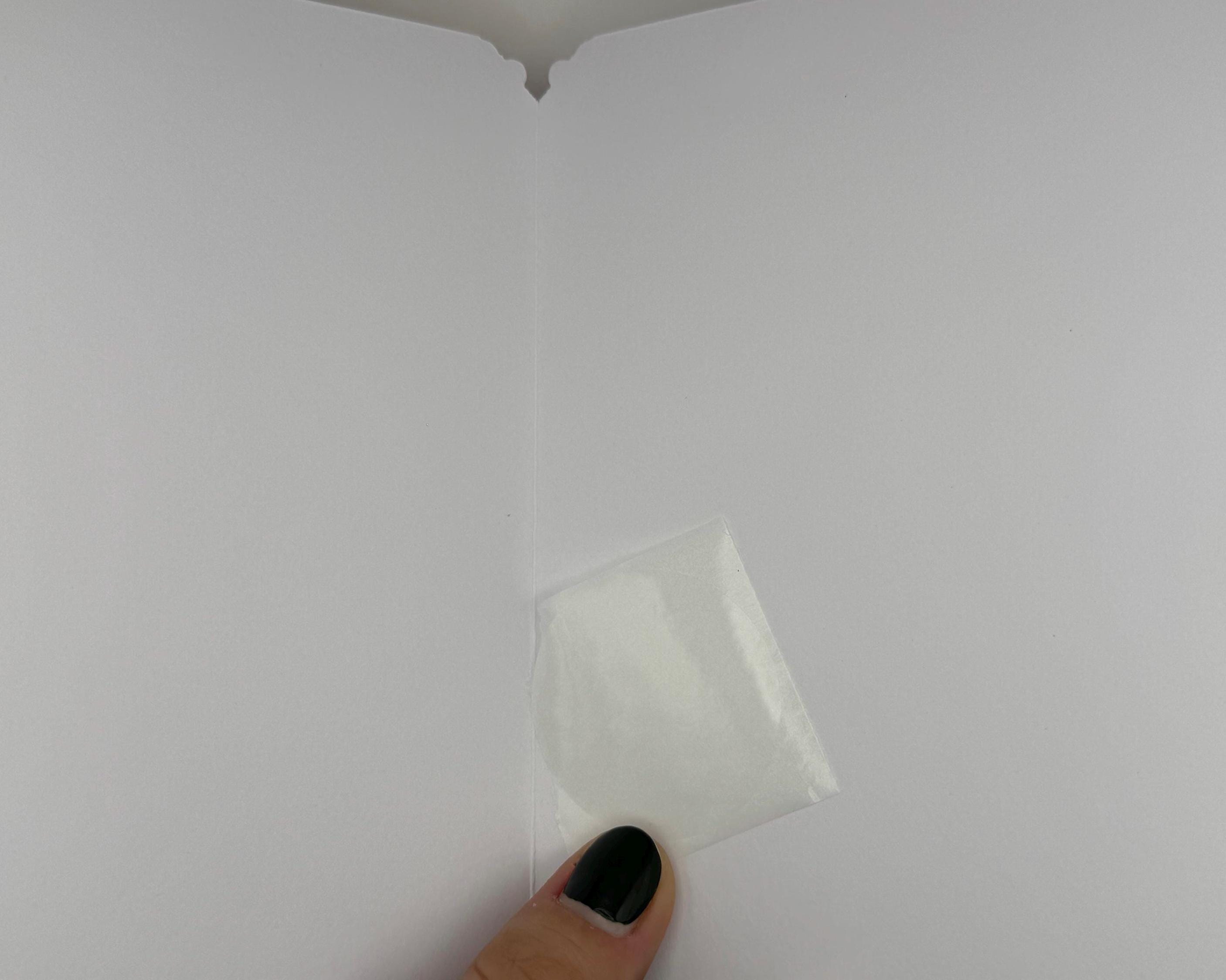 Minimalist Valentines Day Card | Elegant Handmade Heart Greeting