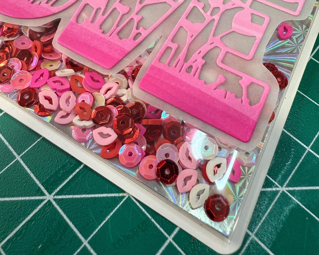 Interactive Love Shaker Card | Handmade Valentines Day Card