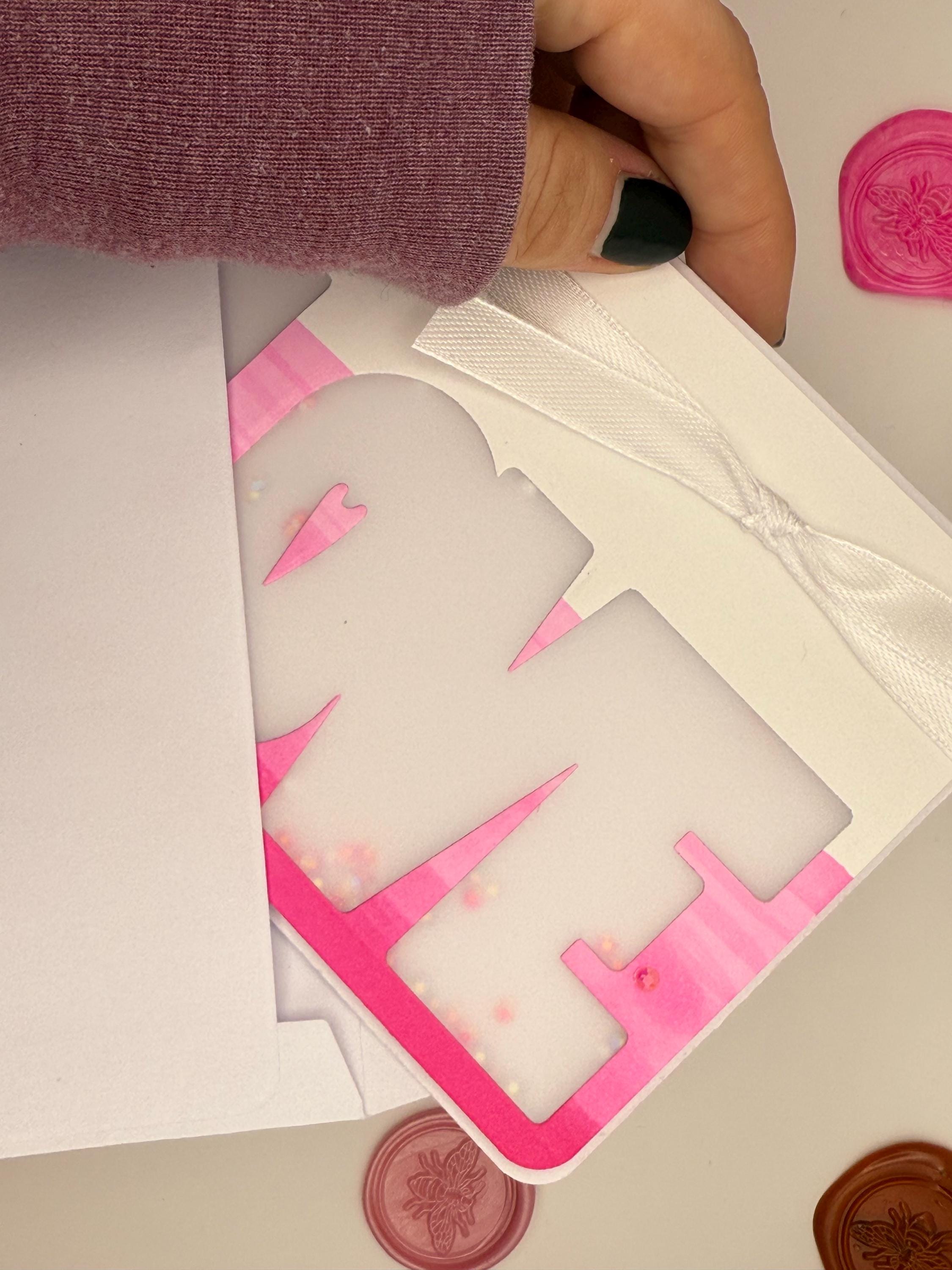 Handmade Love Shaker Card | Interactive Valentine's Day Greeting