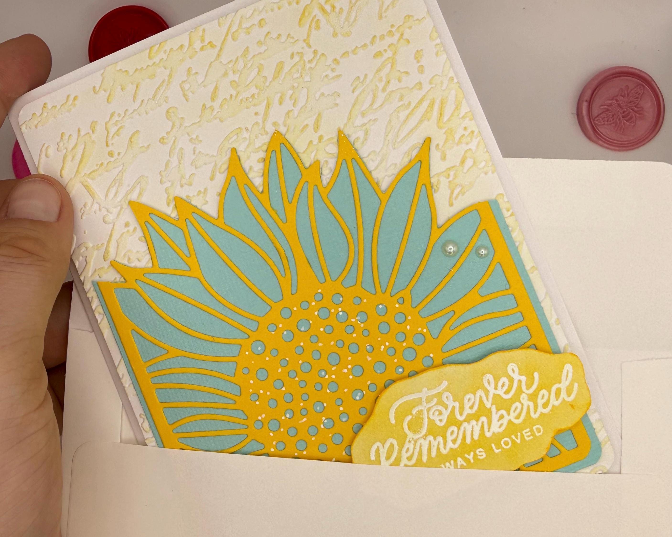 You are Remembered Greeting Card | Handmade Sympathy Note
