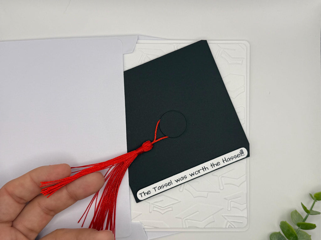 Graduation Tassel Handmade Card | The Tassel was worth the Hassel!!!