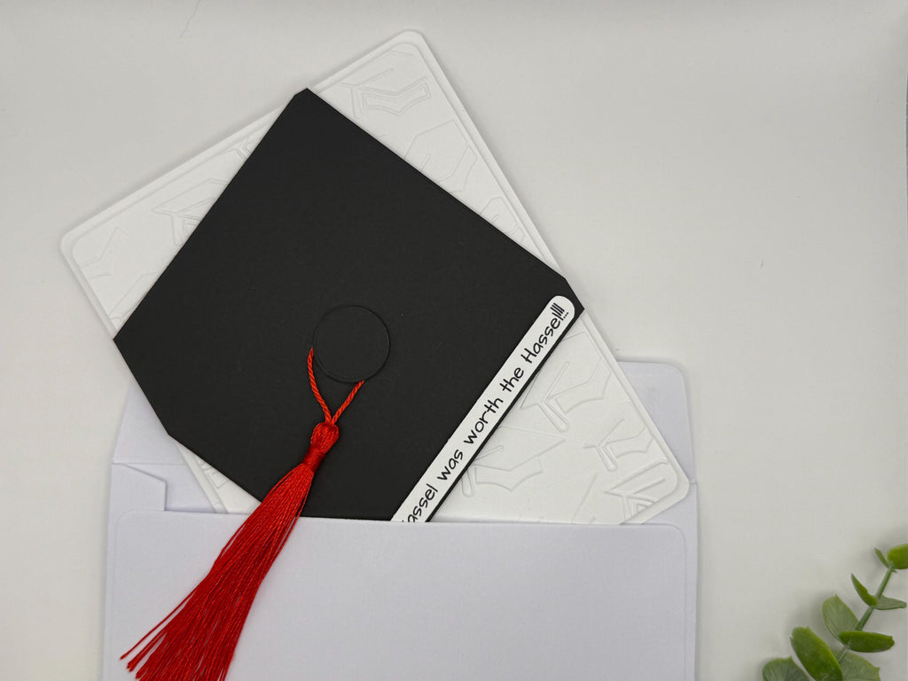 Graduation Tassel Handmade Card | The Tassel was worth the Hassel!!!