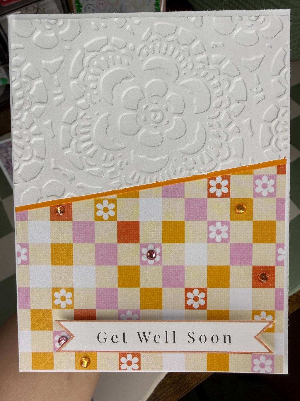 Get Well Soon | Handmade Greeting Card