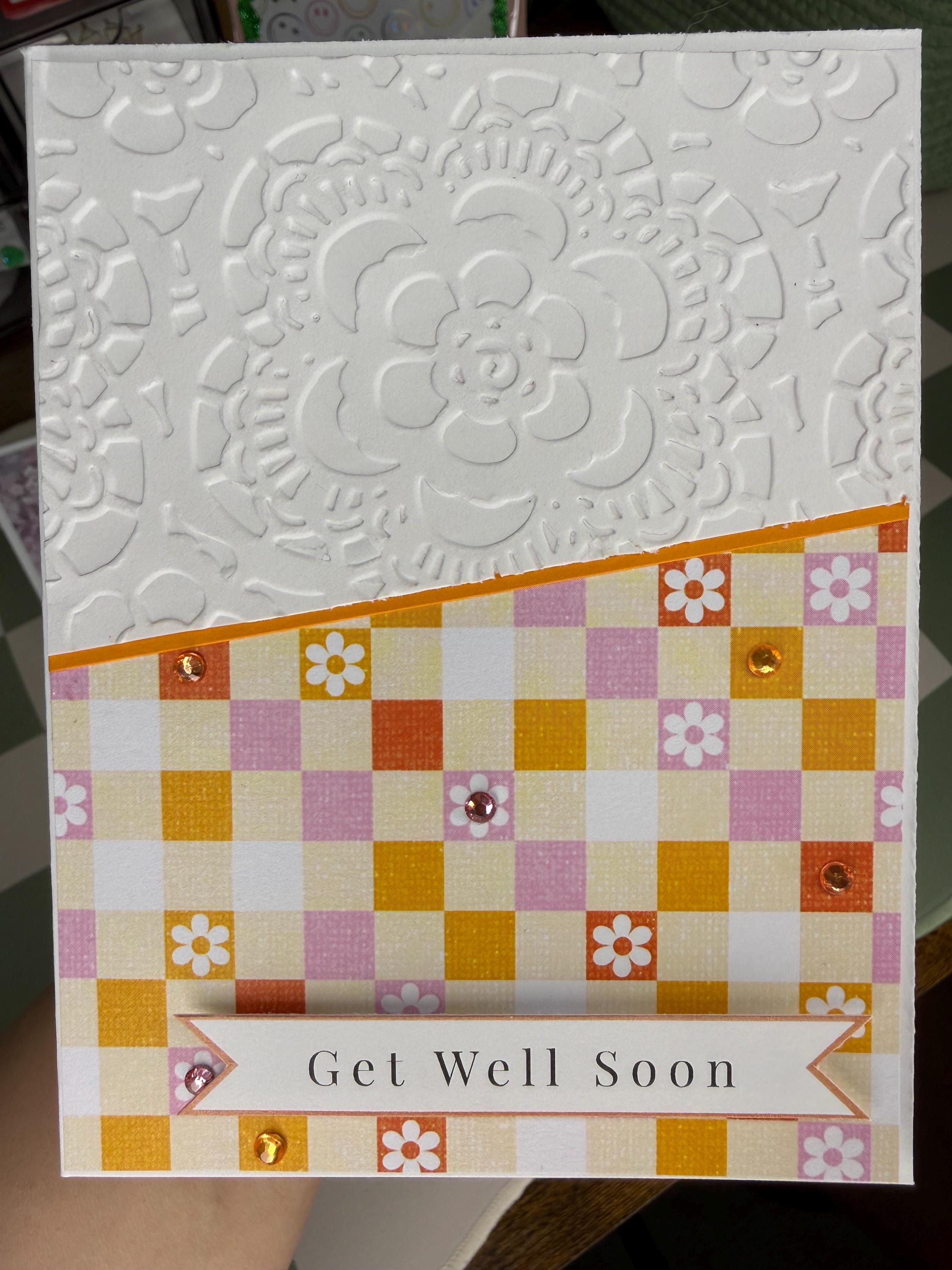 Get Well Soon | Handmade Greeting Card