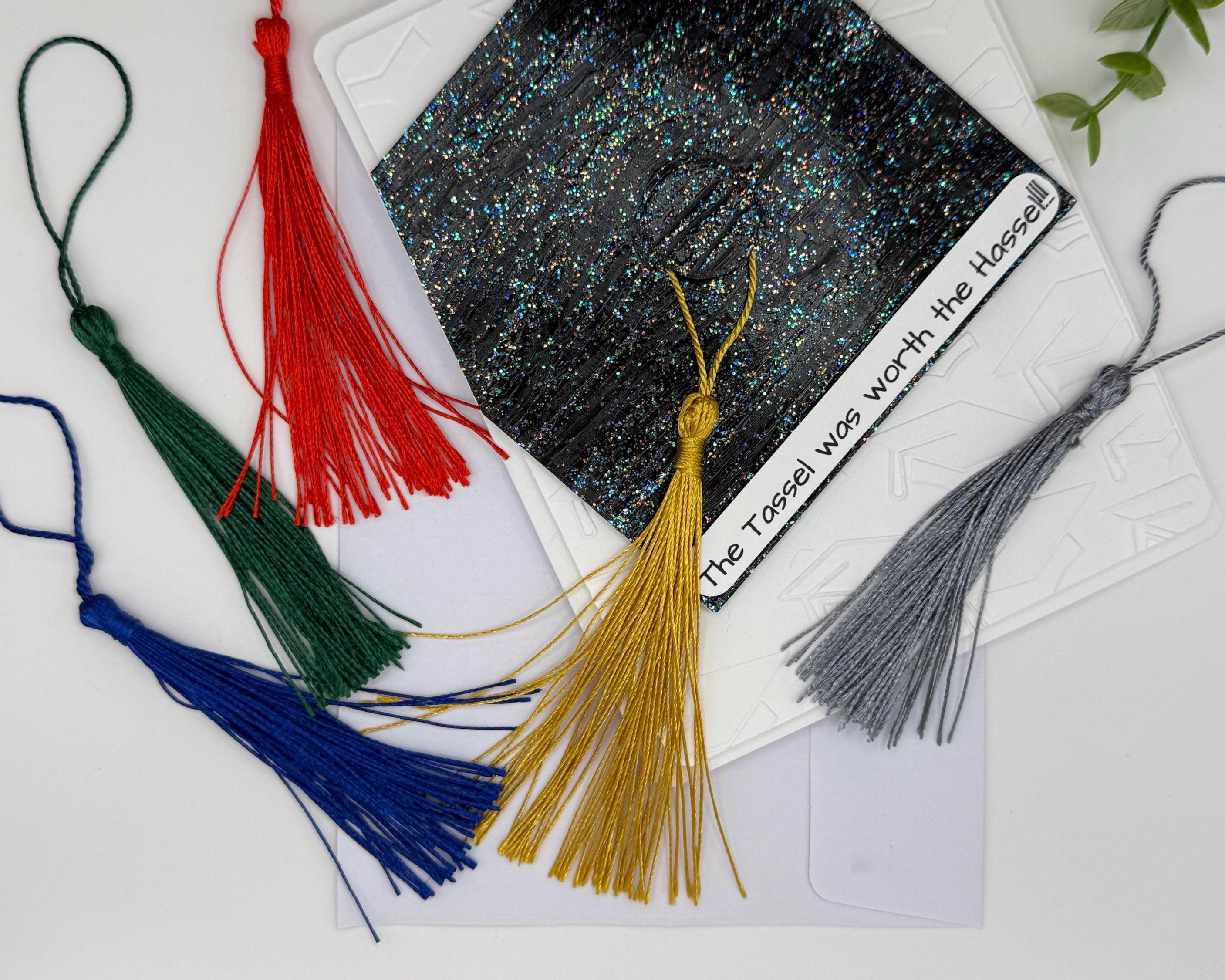 Custom Graduation Tassel Handmade Card | The Tassel was worth the Hassel!!!