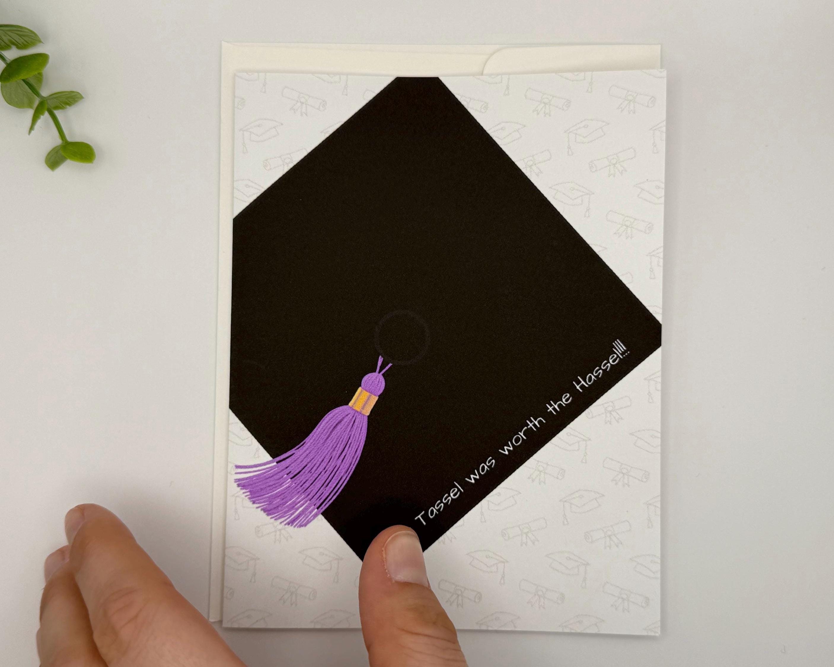 Graduation Card Pack | The Tassel was worth the Hassel!!! | 10 Pack