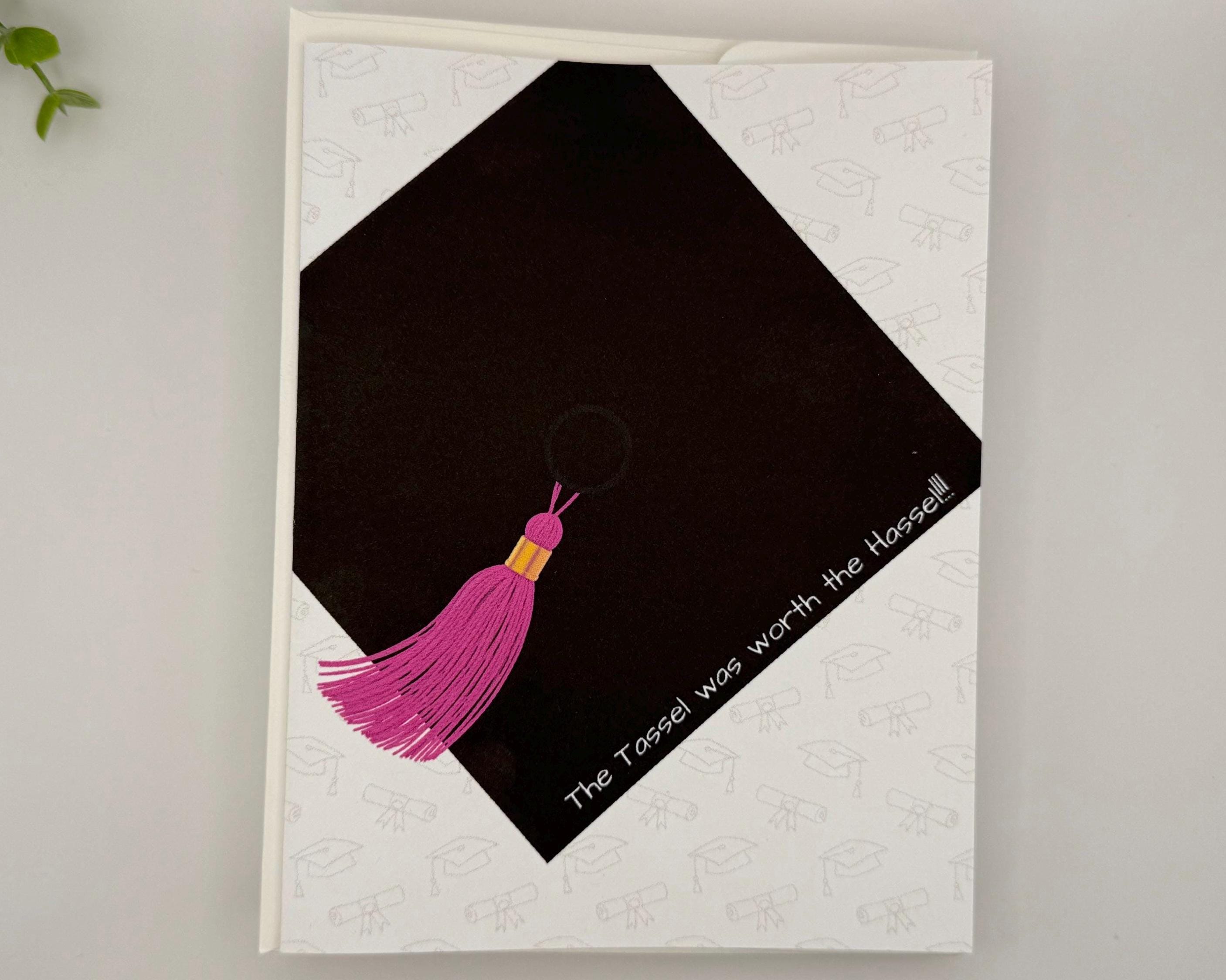 Graduation Card Pack | The Tassel was worth the Hassel!!! | 10 Pack