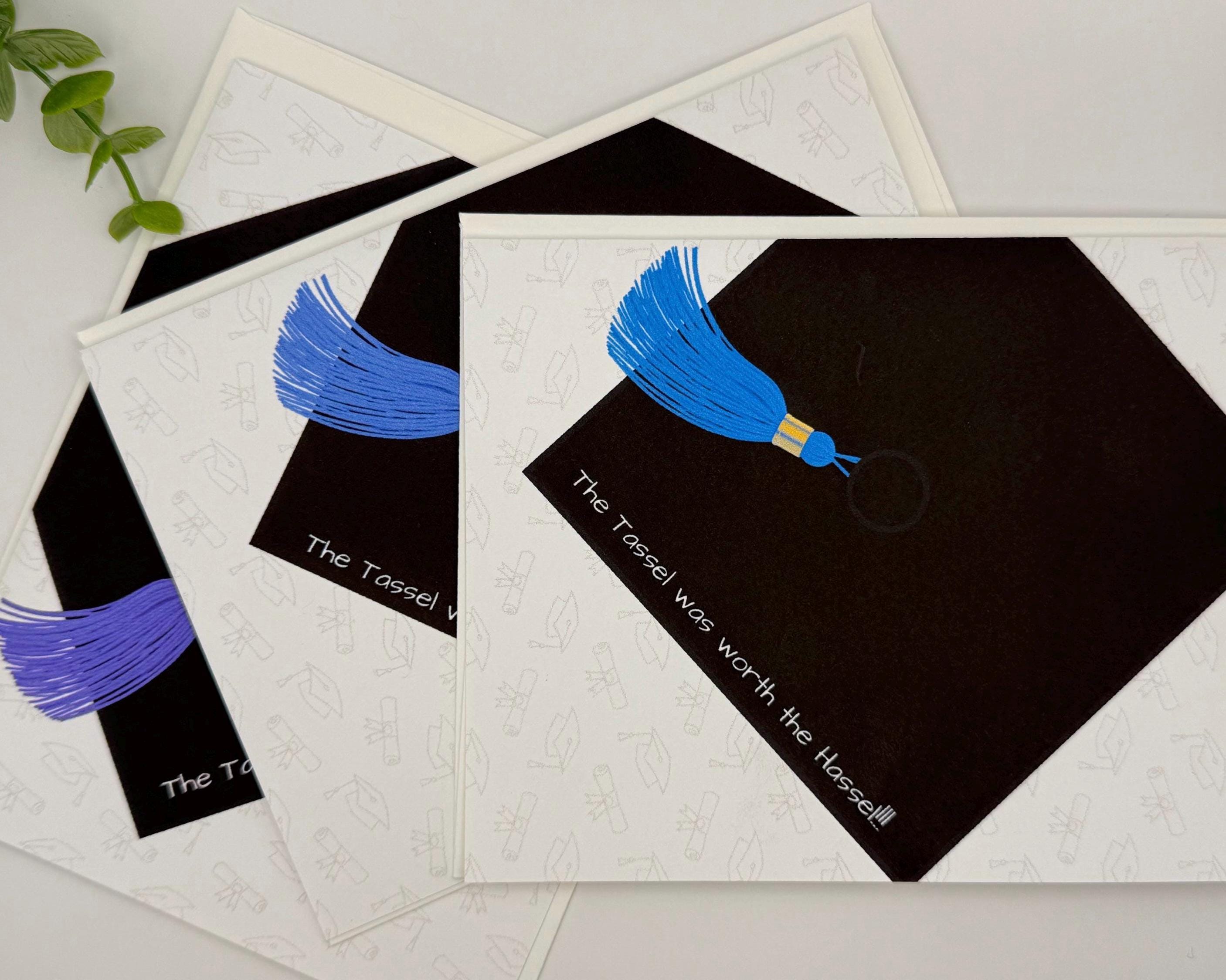 Graduation Card Pack | The Tassel was worth the Hassel!!! | 10 Pack