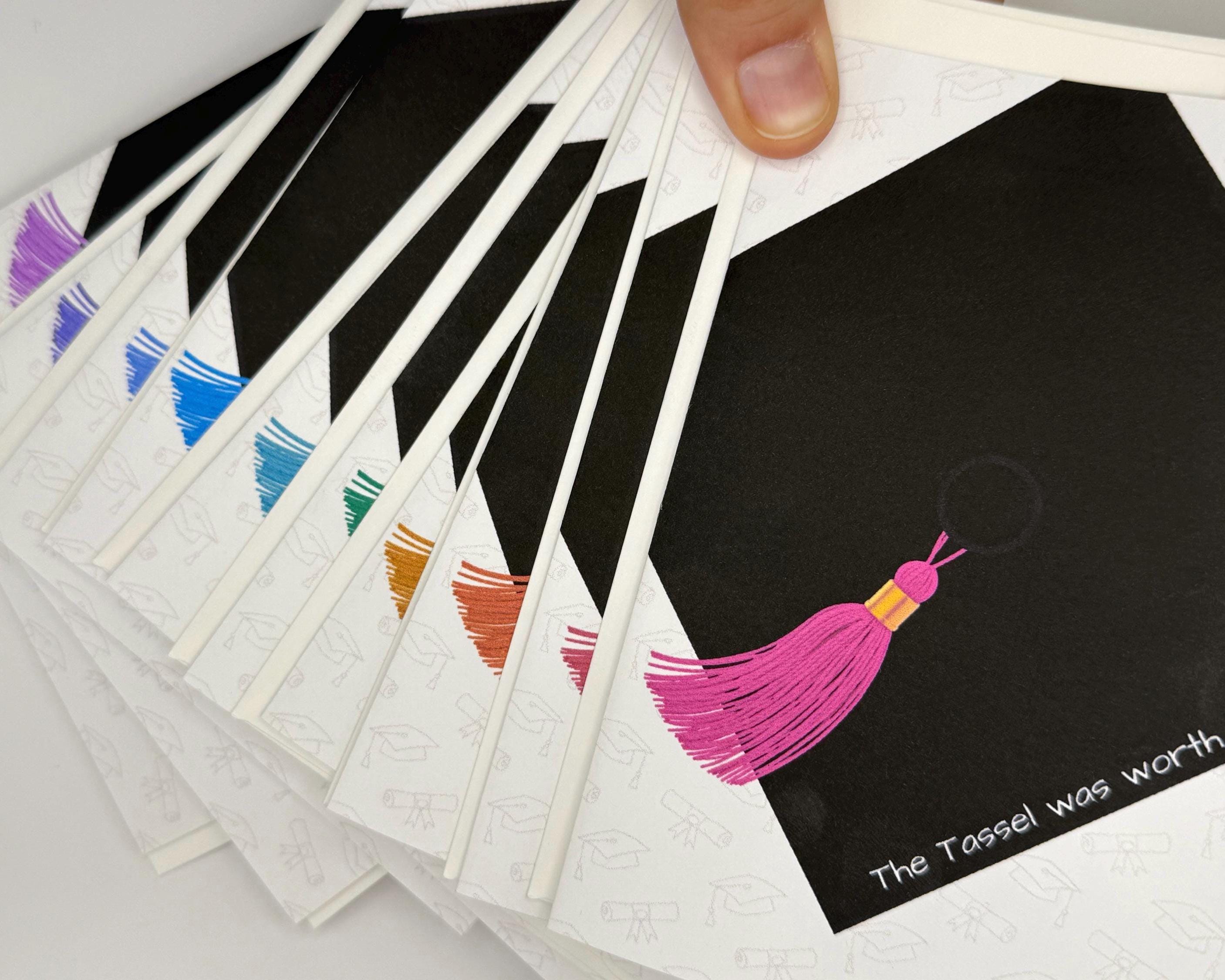 Graduation Card Pack | The Tassel was worth the Hassel!!! | 10 Pack