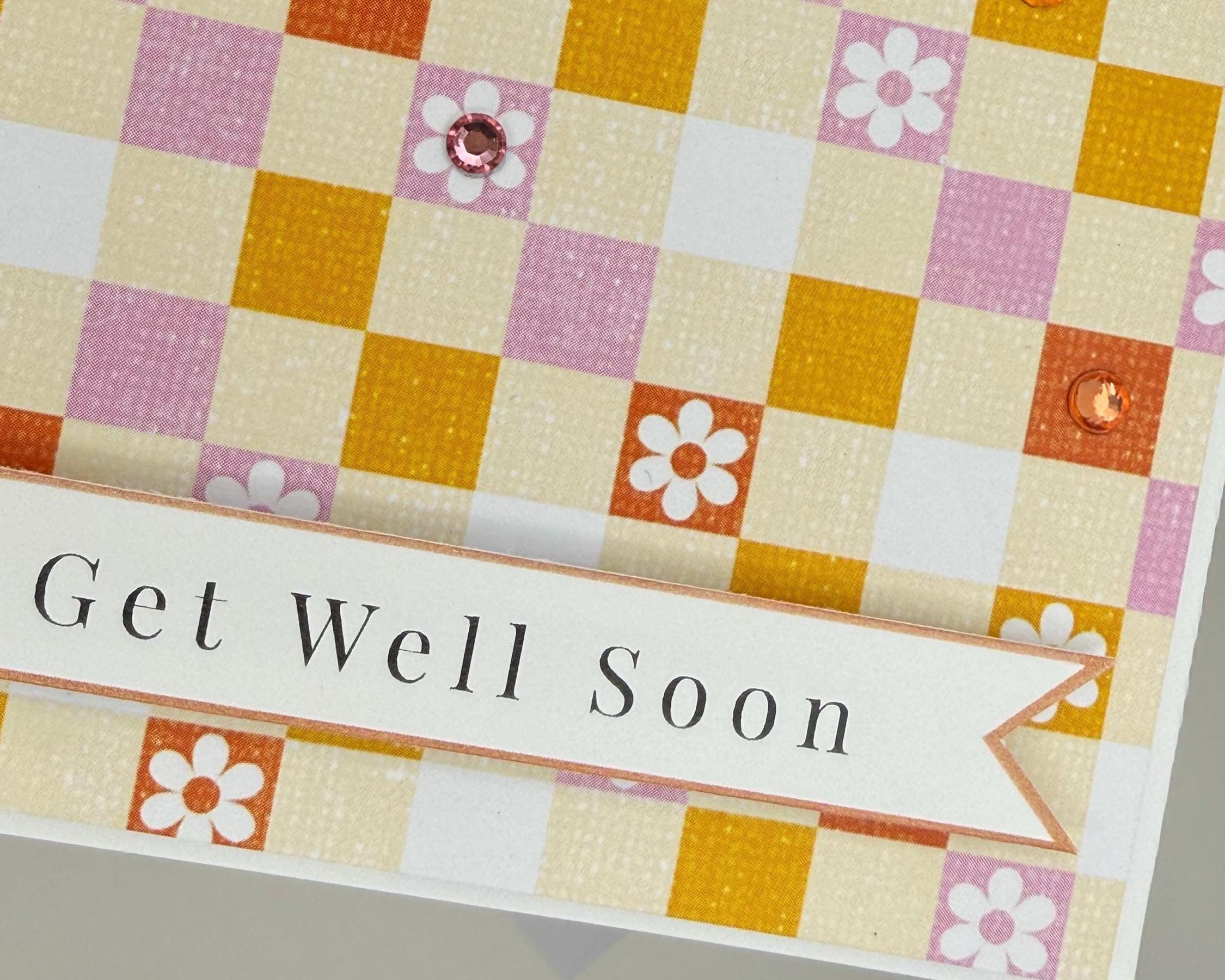 Get Well Soon | Handmade Greeting Card
