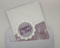 Happy Birthday! Lavender | Handmade Greeting Card