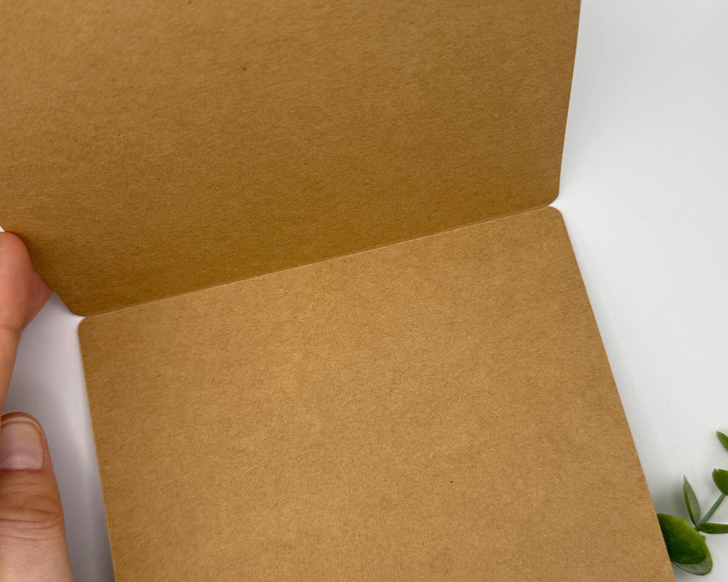 Handmade Monkey Birthday Card – A2 Jungle Animal Greeting Card with Kraft Envelope