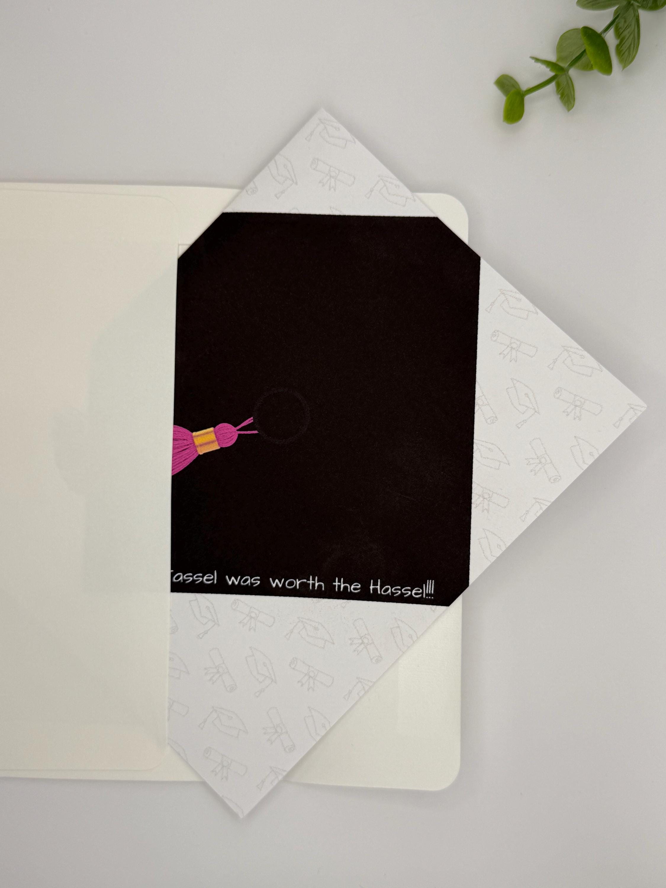 Graduation Card Pack | The Tassel was worth the Hassel!!! | 10 Pack