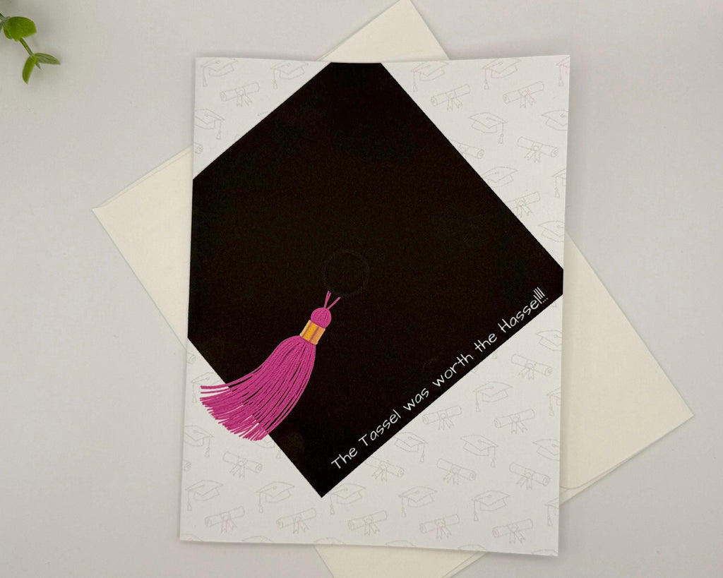 Graduation Card Pack | The Tassel was worth the Hassel!!! | 10 Pack