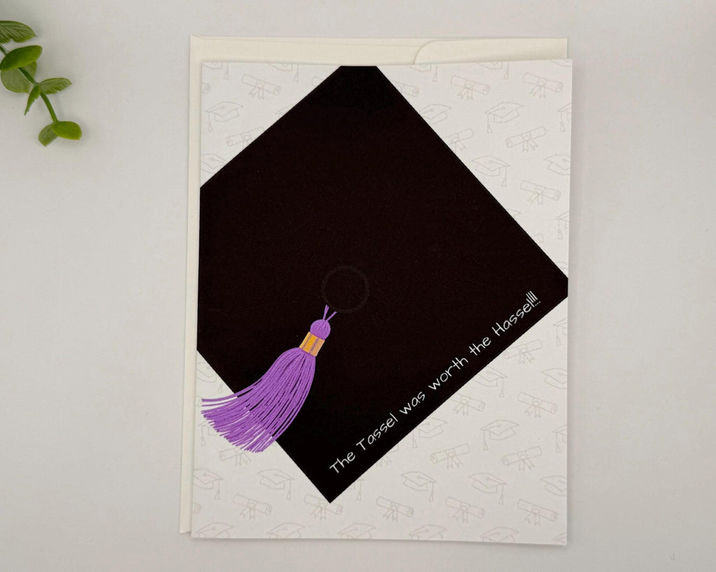 Graduation Card Pack | The Tassel was worth the Hassel!!! | 10 Pack