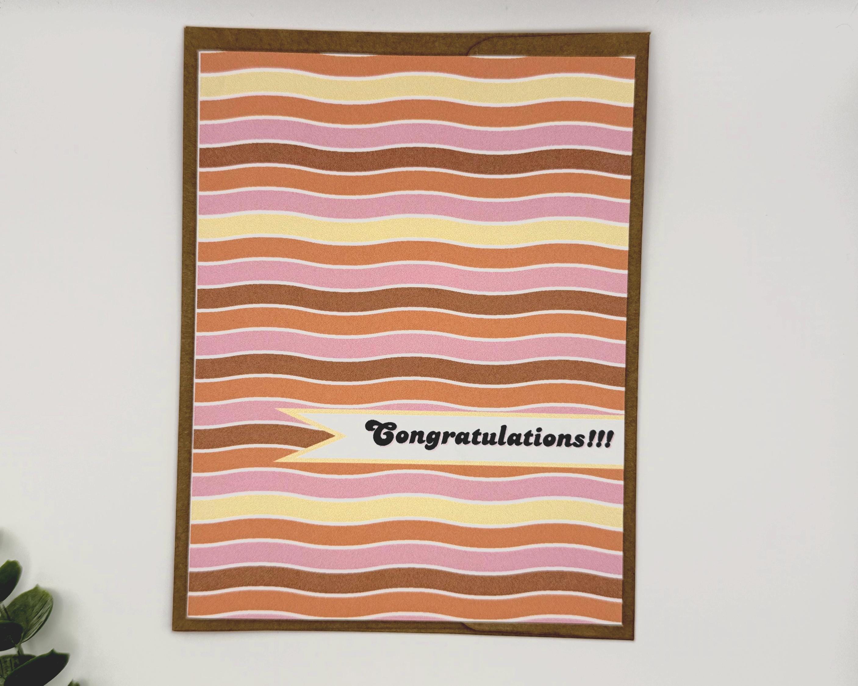 Groovy Retro Greeting Cards | 70s Style Mixed Occasions Pack