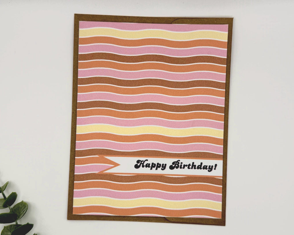 Groovy Retro Greeting Cards | 70s Style Mixed Occasions Pack