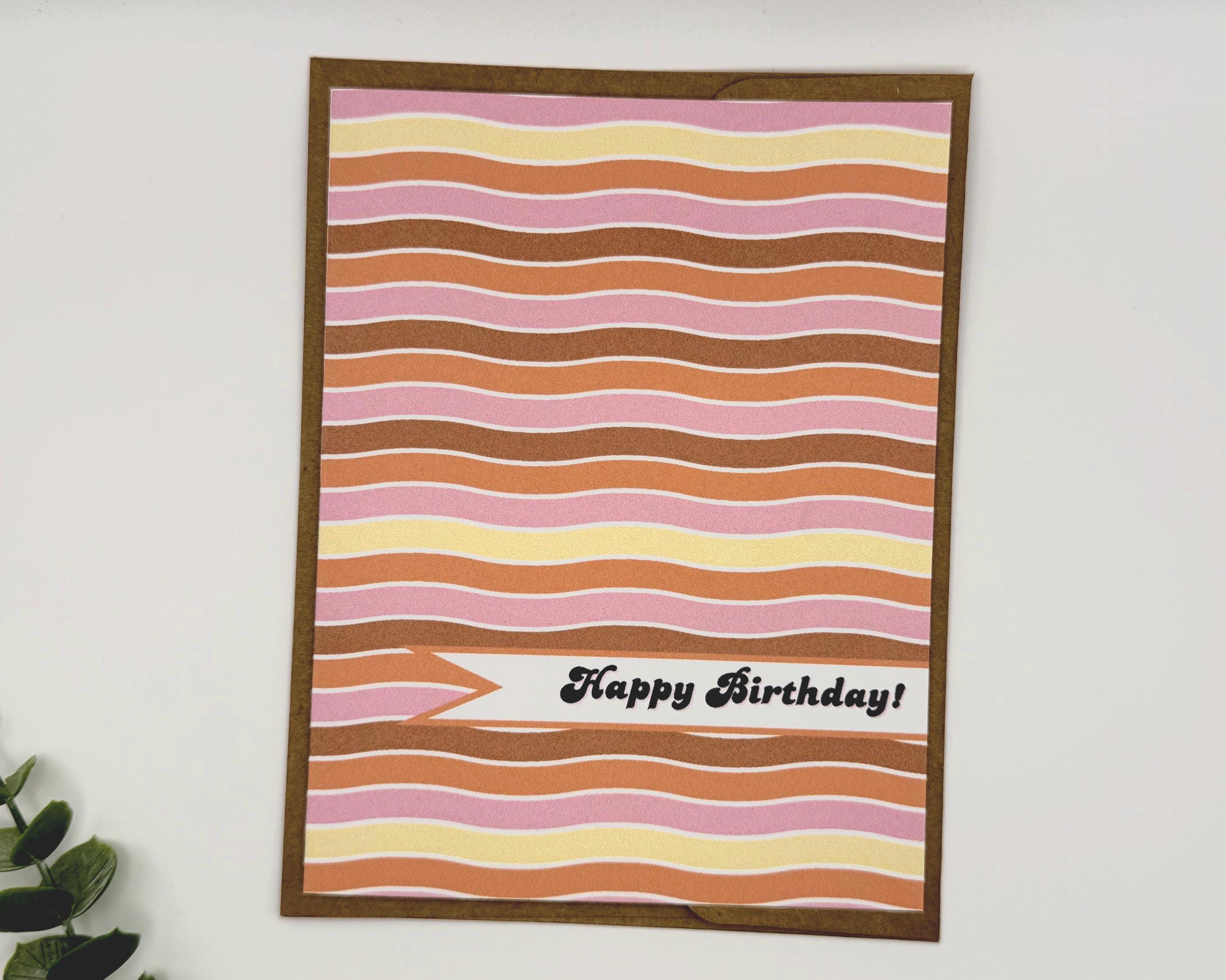 Groovy Retro Greeting Cards | 70s Style Mixed Occasions Pack