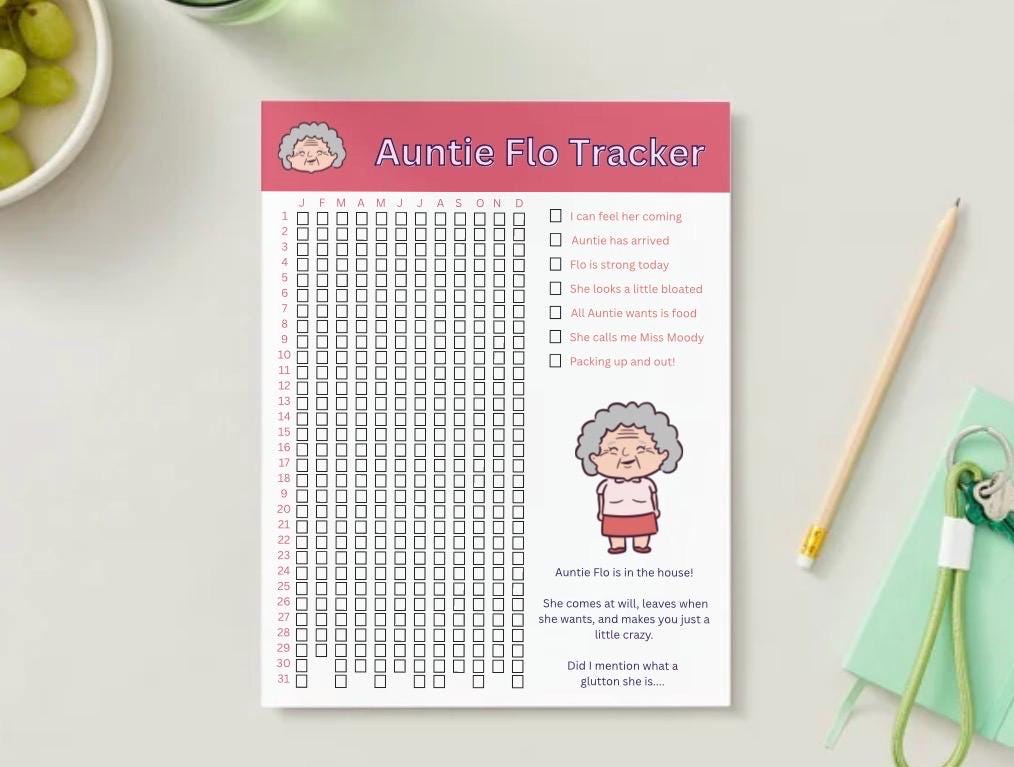 Auntie Flo Period Trackers | Female Health Tracker