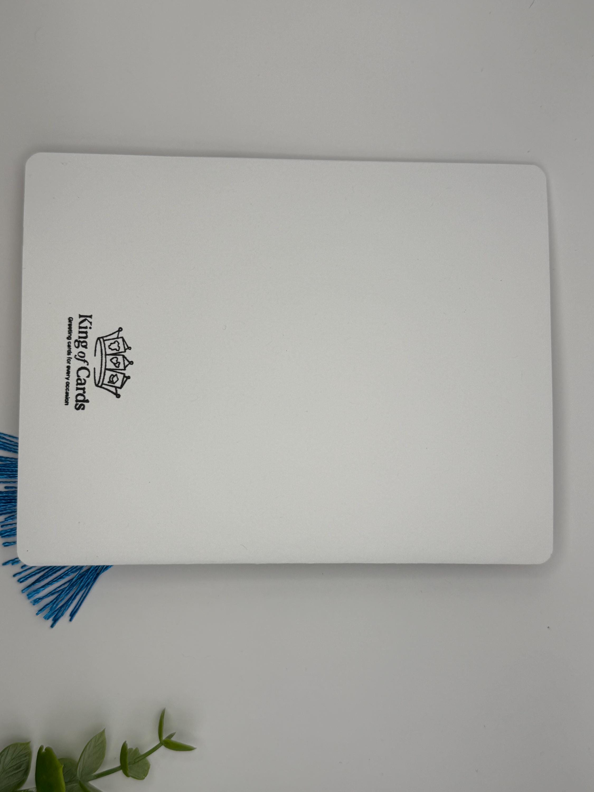 School Color Graduation Tassel Custom Handmade Card | The Tassel was worth the Hassel!!!