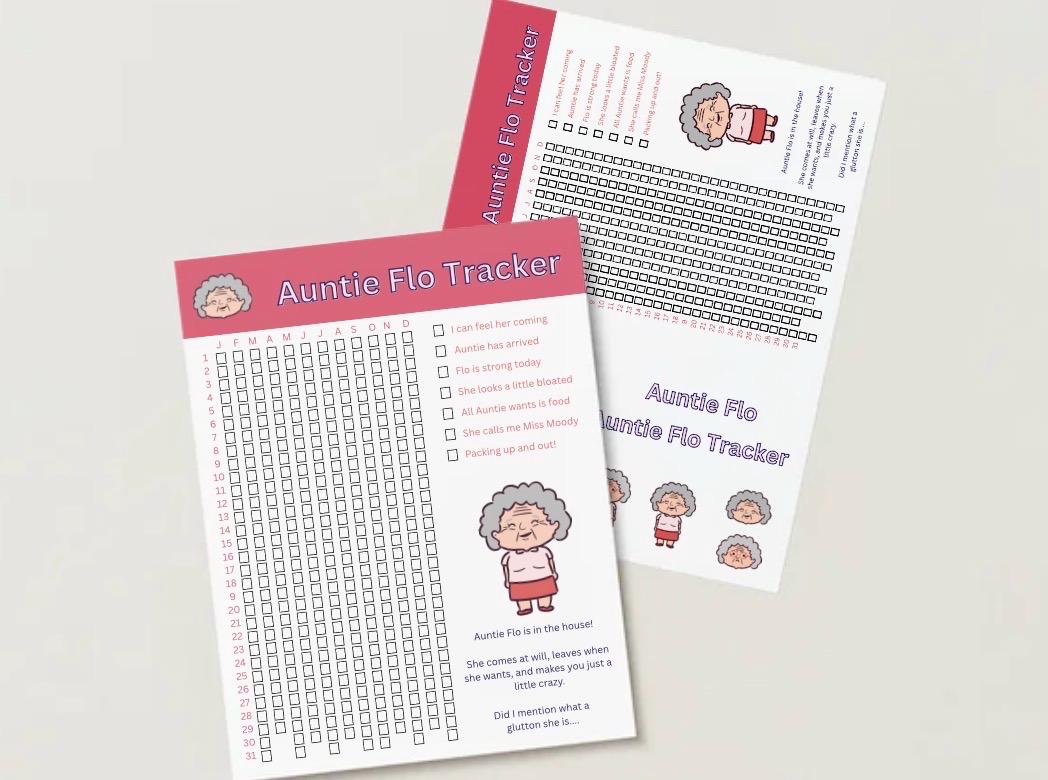 Auntie Flo Period Trackers | Female Health Tracker