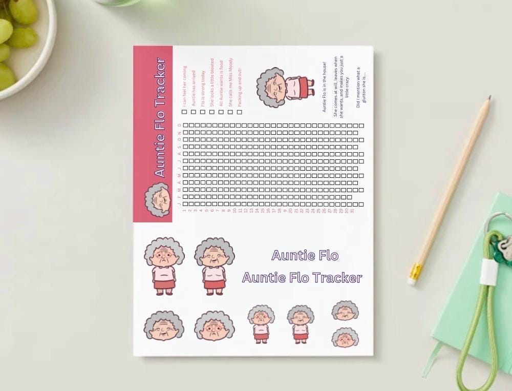 Auntie Flo Period Trackers | Female Health Tracker
