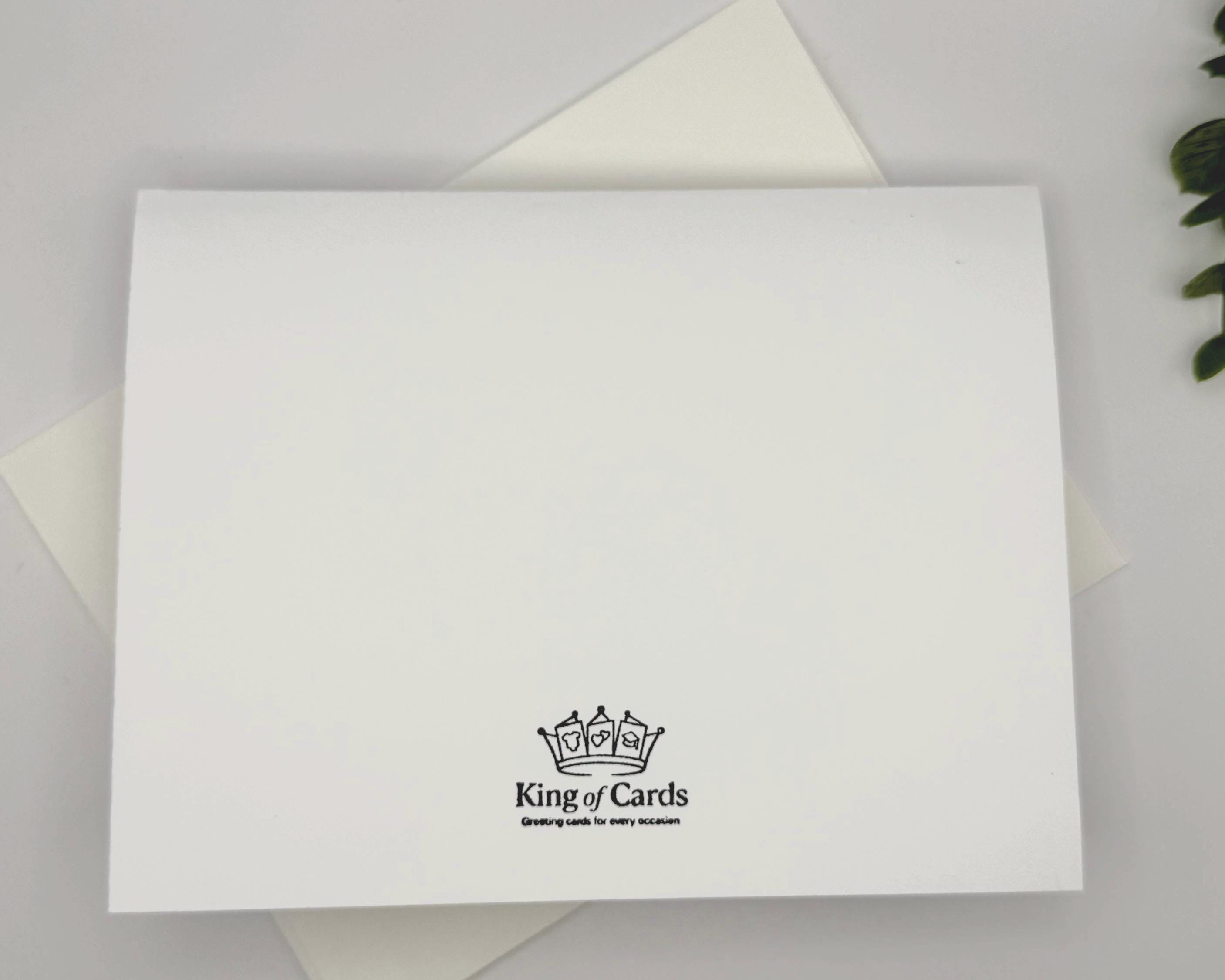 Happy Dad Day Shaker Card | Blue Handmade Father's Day Card