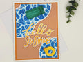 Hello Sunshine Pool Card – Handmade Summer Greeting Card with Cute Floaties, Poolside Vibes, Thinking of You, Birthday or Just Because Card