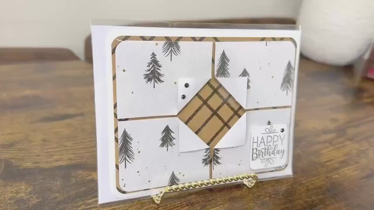 Wild Handmade Birthday Card for Nature Lovers | The "Tori"