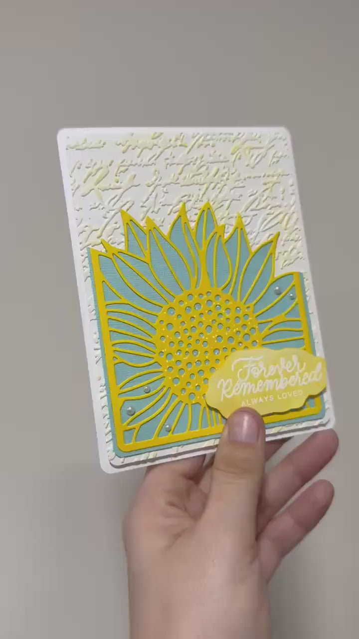 You are Remembered Card | Handmade Sympathy Note for Loved Ones