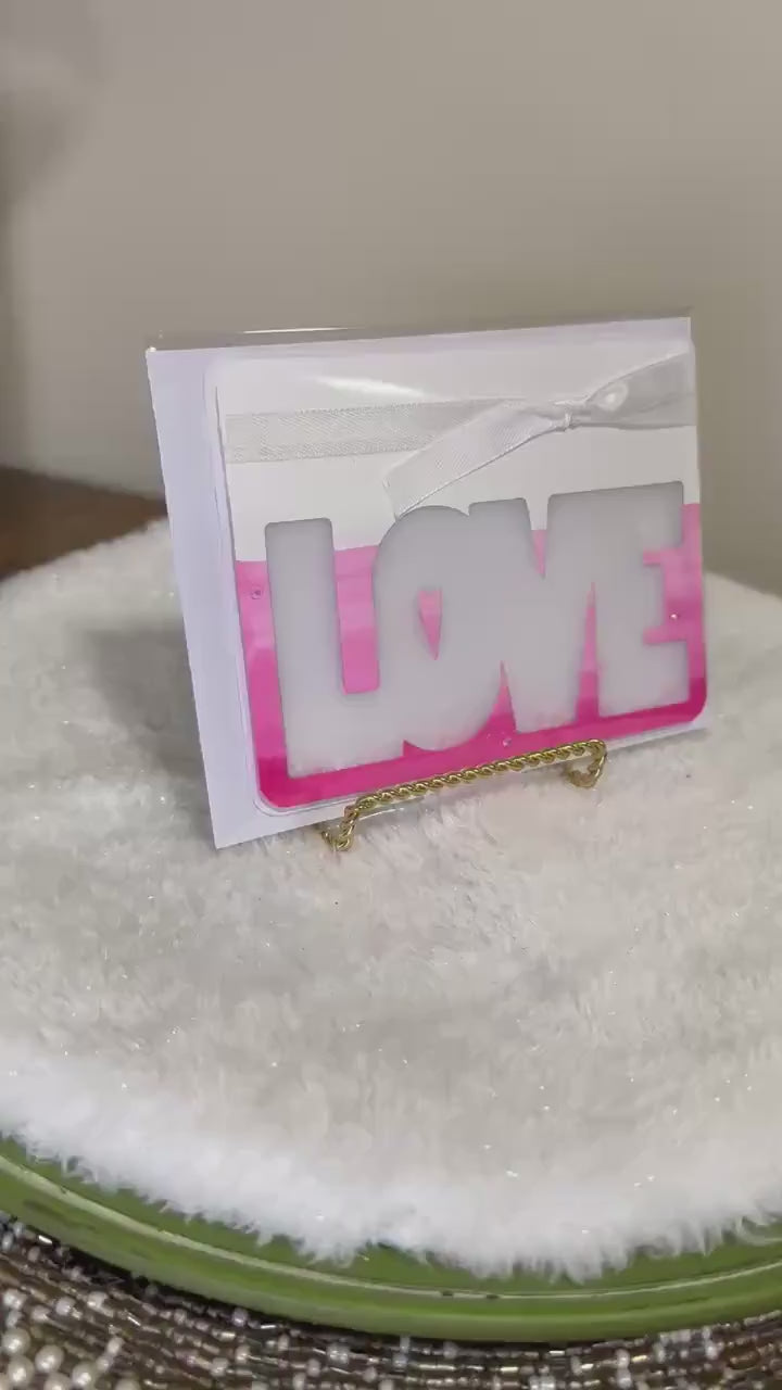 Handmade Love Shaker Card | Interactive Valentine's Day Greeting