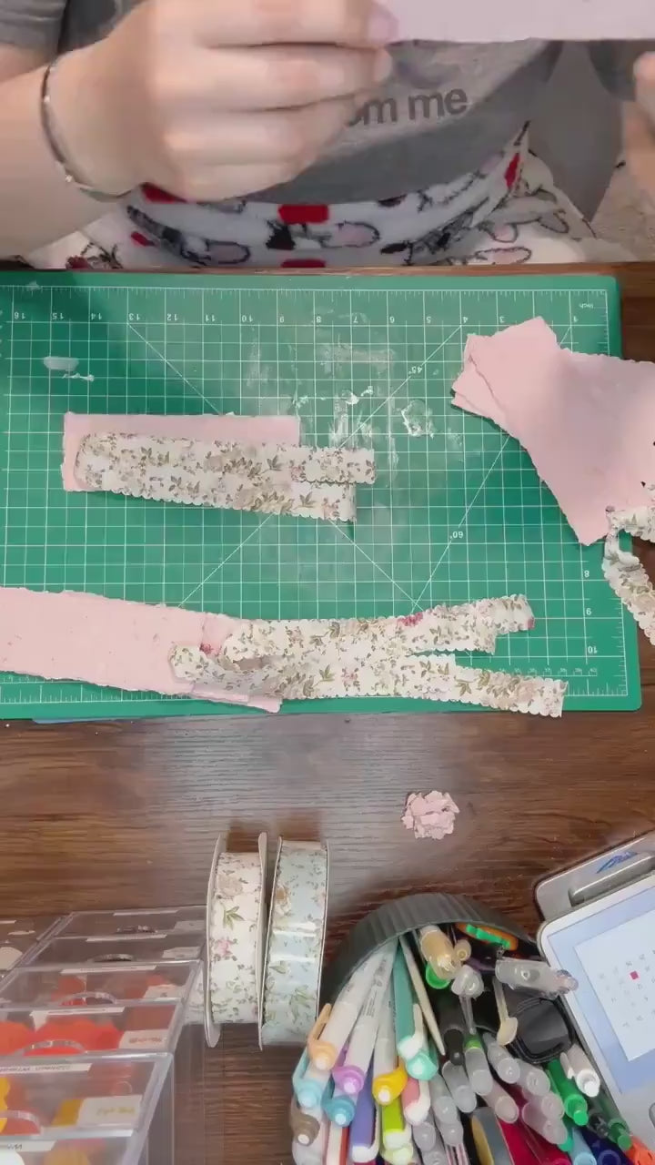 Handmade Recycled Paper Bookmark Grab Bag